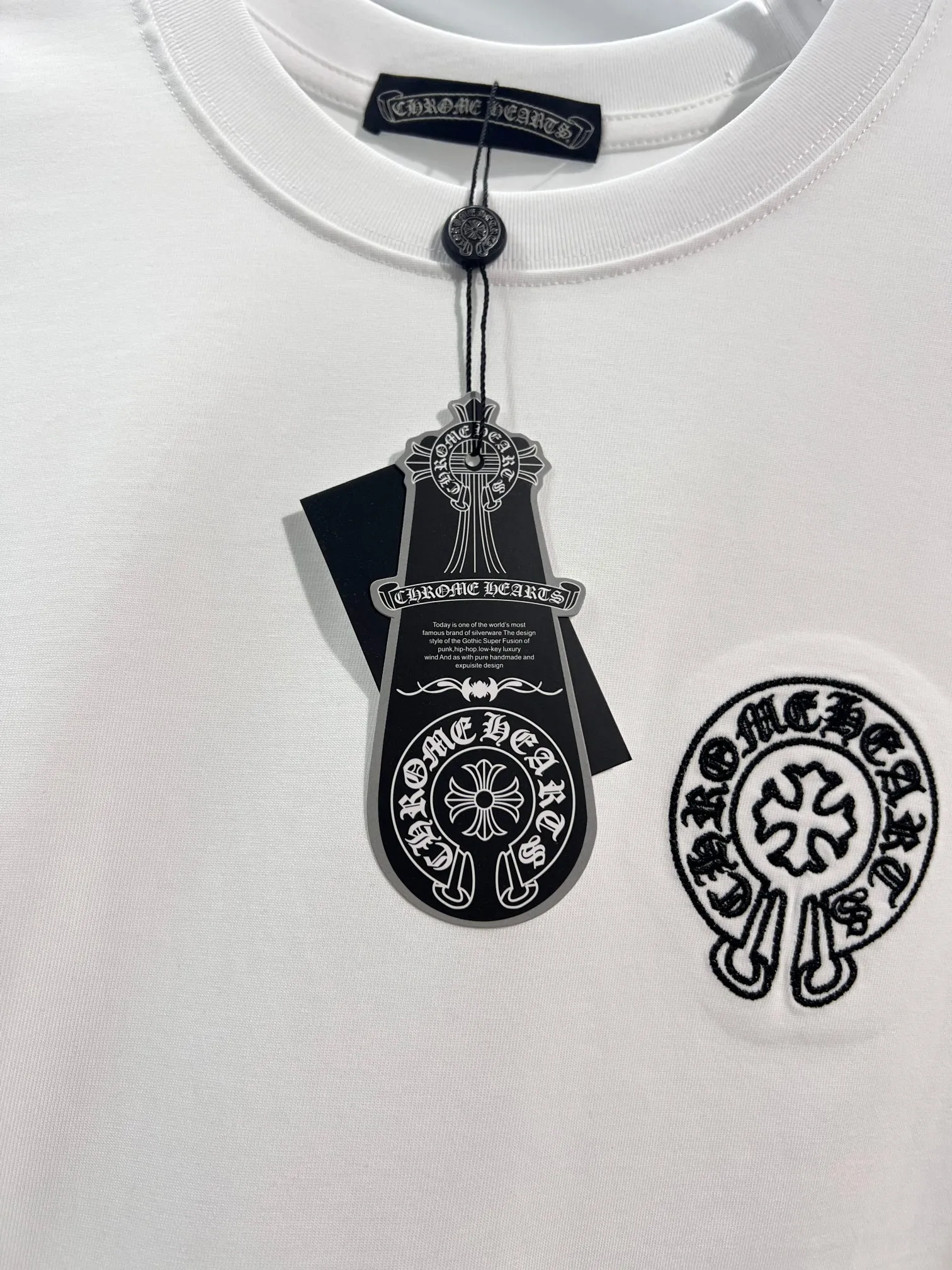 Chrome Hearts/ Quality T Classic LOGO Same Style 2026ss Quality Versatile Quality : Black.White Size：S M L XL